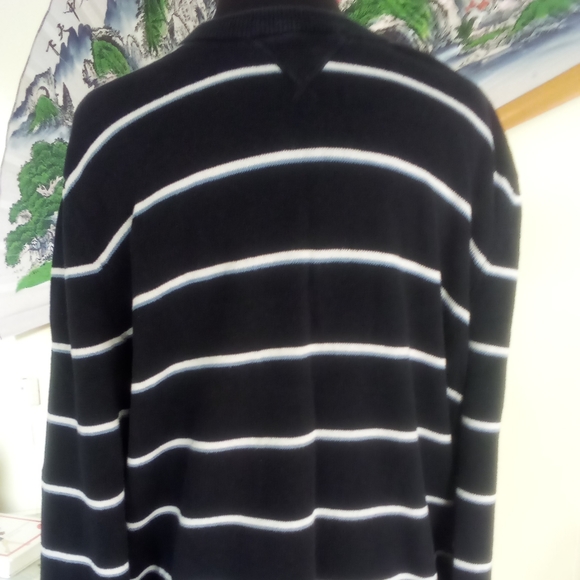 Mossimo blue striped sweater - Picture 2 of 7